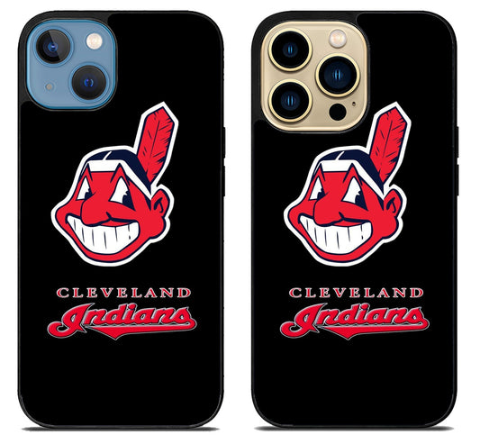 Cleveland Indians Black iPhone 14 | 14 Plus | 14 Pro | 14 Pro Max Case