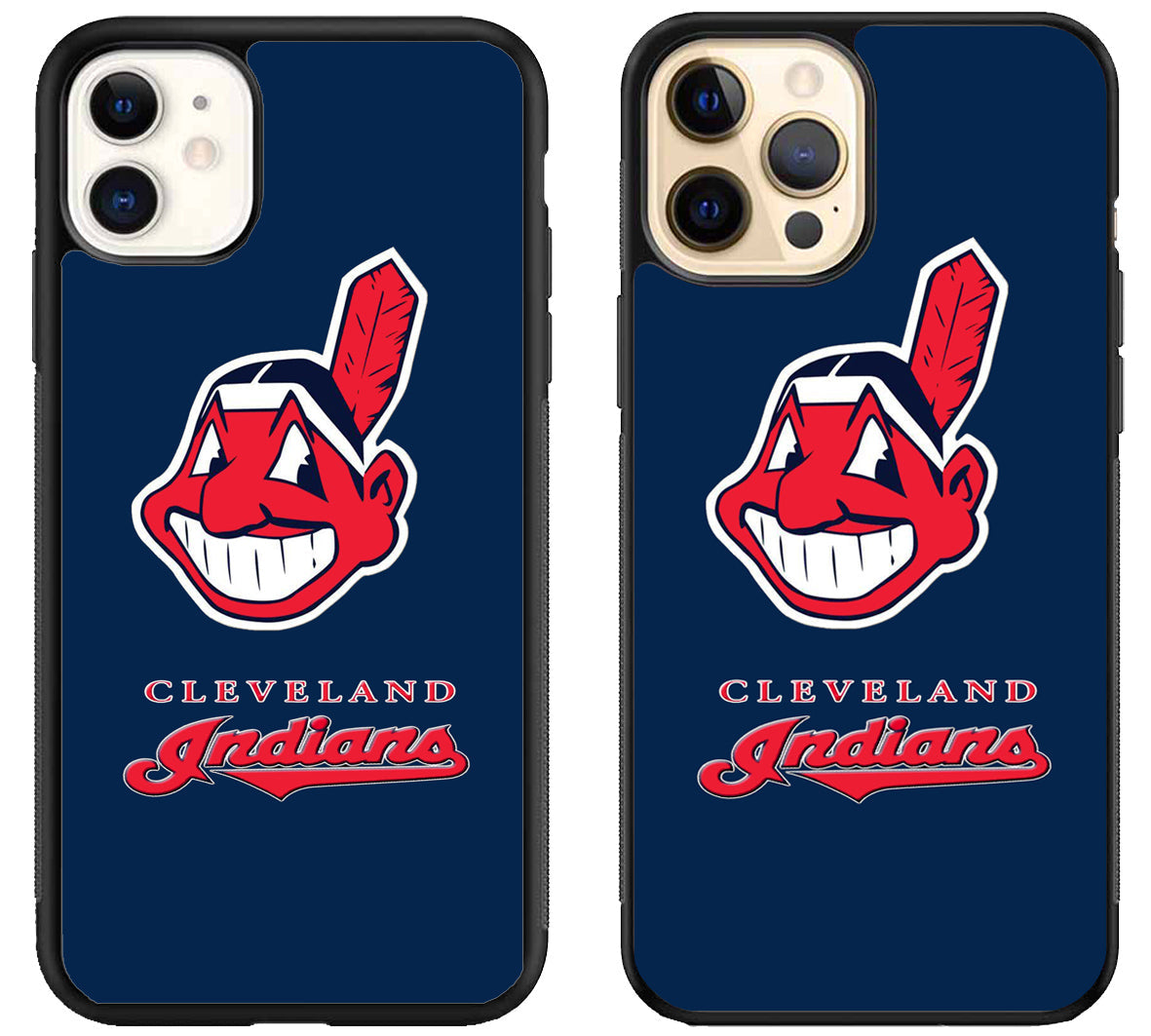 Cleveland Indians Blue iPhone 12 | 12 Mini | 12 Pro | 12 Pro Max Case