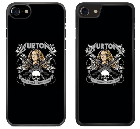 Cliff Burton Metallica Black iPhone SE 2020 | iPhone SE 2022 Case