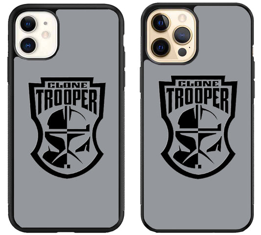 Clone Trooper Star Wars Logo iPhone 12 | 12 Mini | 12 Pro | 12 Pro Max Case