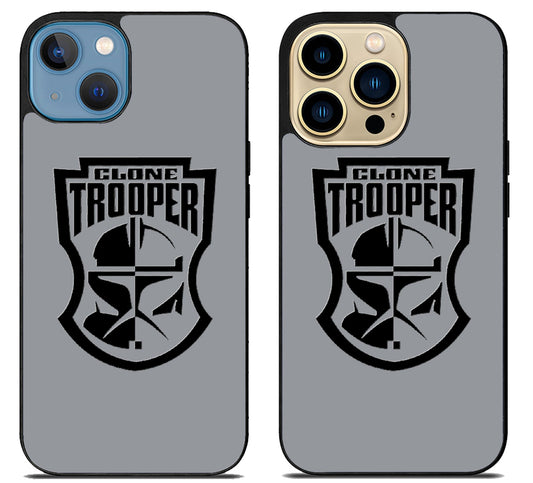 Clone Trooper Star Wars Logo iPhone 14 | 14 Plus | 14 Pro | 14 Pro Max Case
