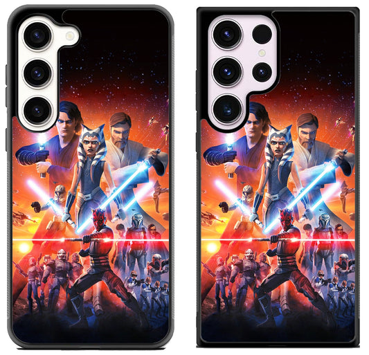 Clone Wars Background Samsung Galaxy S23 | S23+ | S23 Ultra Case