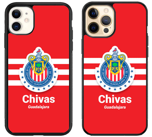 Club Chivas De Guadalajara Logo iPhone 12 | 12 Mini | 12 Pro | 12 Pro Max Case