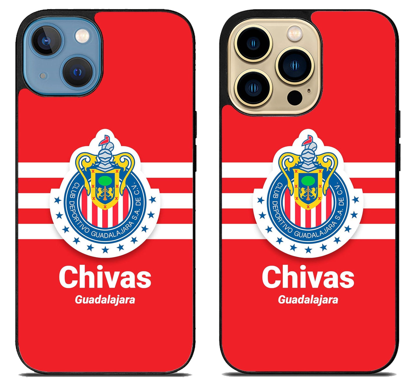 Club Chivas De Guadalajara Logo iPhone 14 | 14 Plus | 14 Pro | 14 Pro Max Case