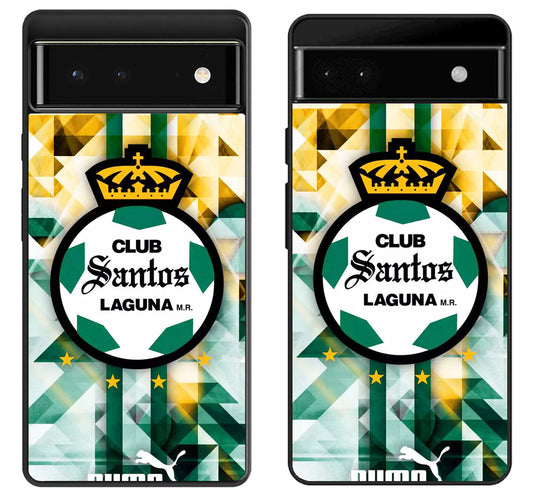 Club santos laguna Cover Google Pixel 6 | 6A | 6 Pro Case