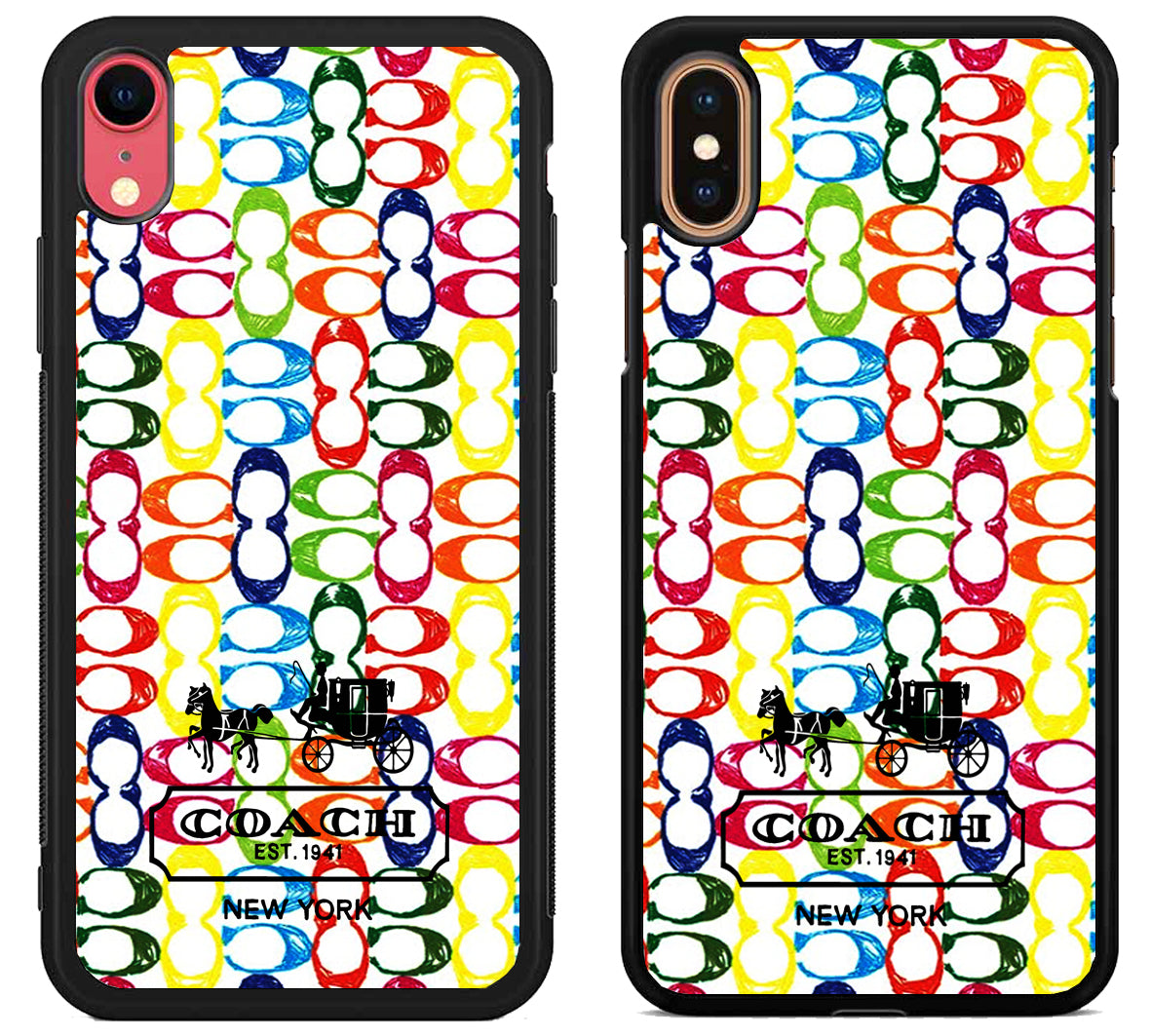 Coach Colorfull Logo iPhone X | XS | XR | XS Max Case