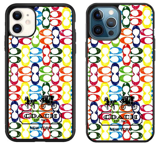 Coach Colorfull Logo iPhone 11 | 11 Pro | 11 Pro Max Case