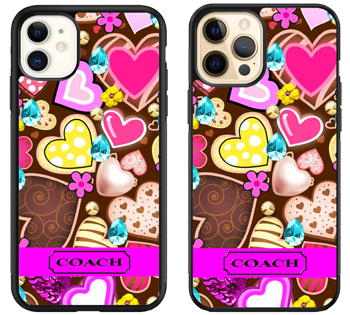 Coach Colorfull Love iPhone 12 | 12 Mini | 12 Pro | 12 Pro Max Case