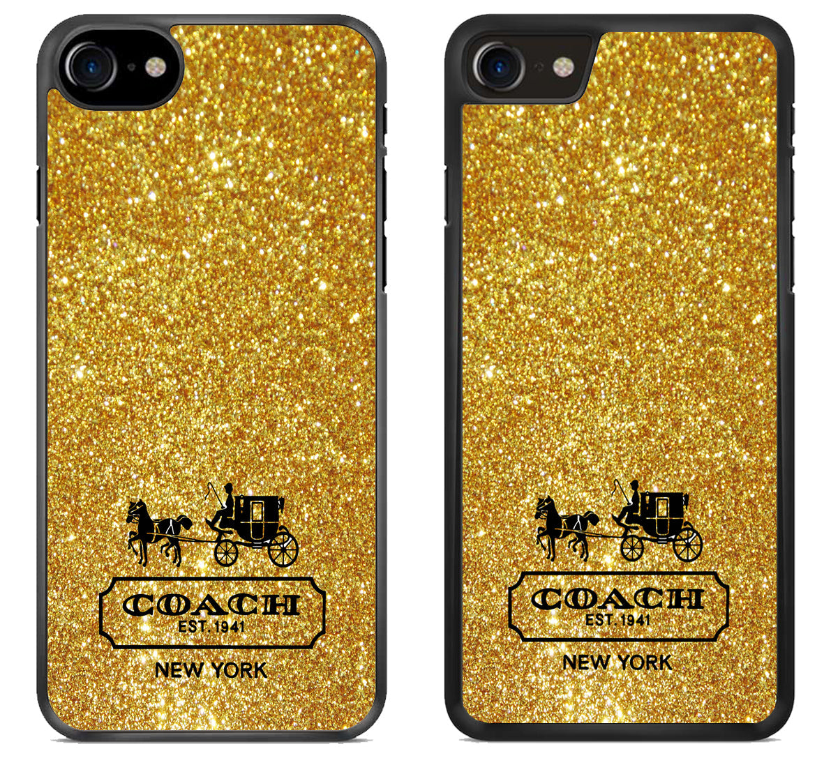 Coach Golden Sparkly iPhone SE 2020 | iPhone SE 2022 Case