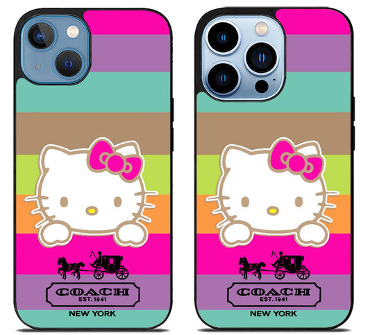 Coach Hello Kitty iPhone 13 | 13 Mini | 13 Pro | 13 Pro Max Case
