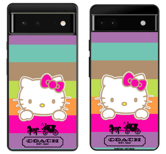 Coach Hello Kitty Google Pixel 6 | 6A | 6 Pro Case