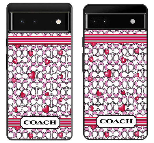 Coach Logo Cover Google Pixel 6 | 6A | 6 Pro Case