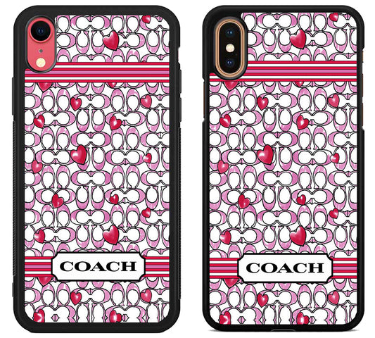Coach Logo Cover iPhone X | XS | XR | XS Max Case