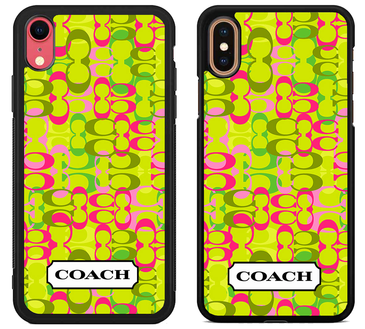 Coach Logo Pattern iPhone X | XS | XR | XS Max Case