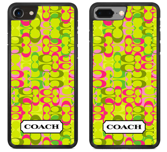 Coach Logo Pattern iPhone 8 | iPhone 8 Plus Case
