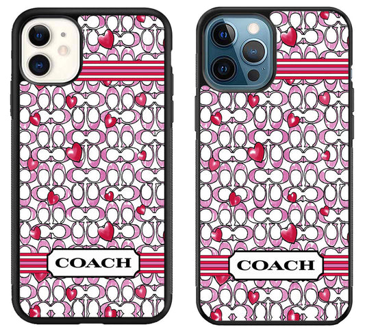 Coach Logo Pattern iPhone 11 | 11 Pro | 11 Pro Max Case