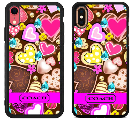 Coach Love Color iPhone X | XS | XR | XS Max Case