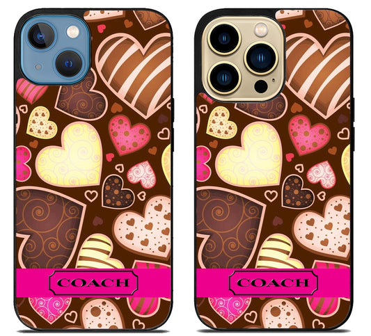 Coach Love Cover iPhone 14 | 14 Plus | 14 Pro | 14 Pro Max Case