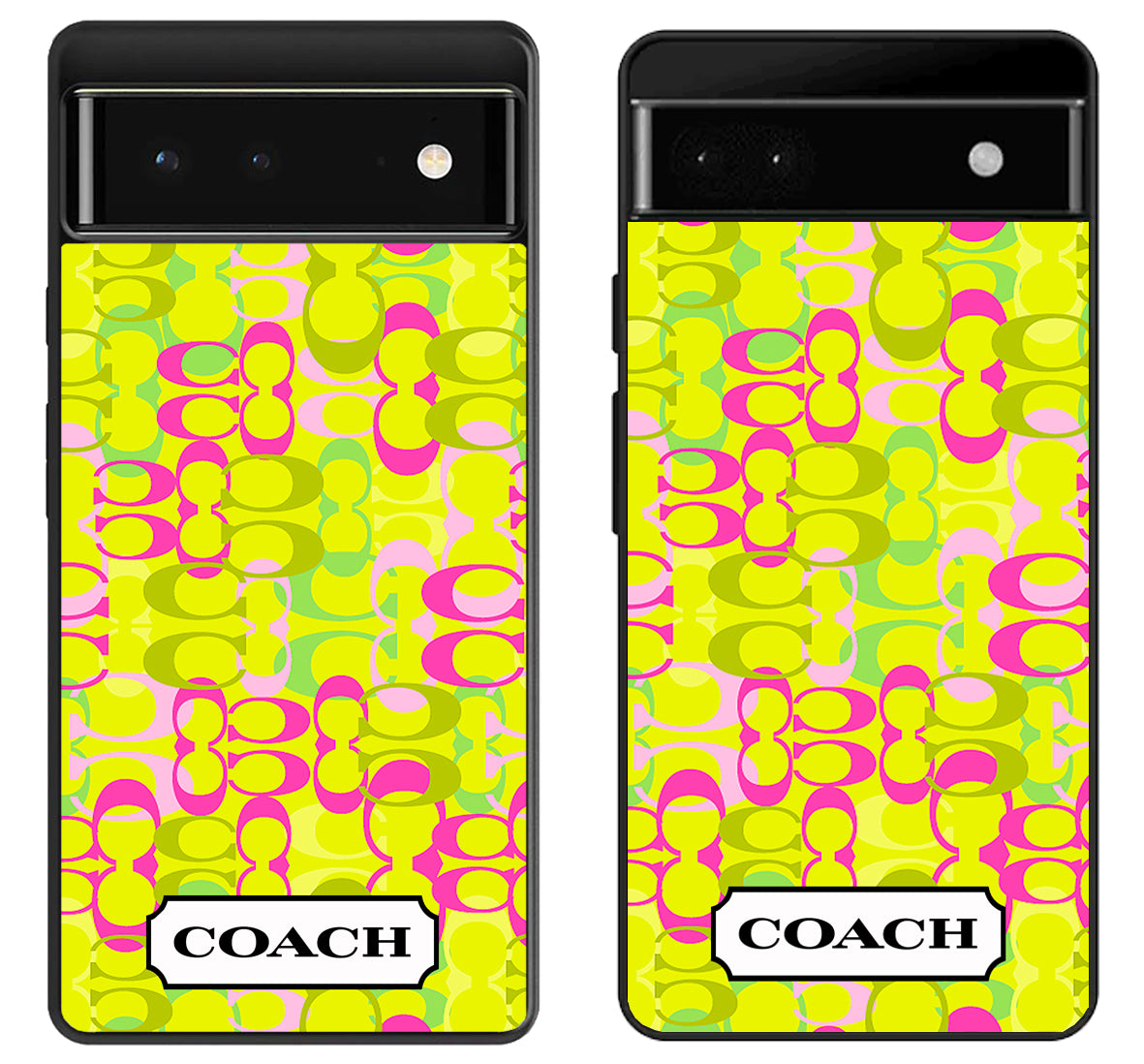 Coach Pattern Logo Google Pixel 6 | 6A | 6 Pro Case