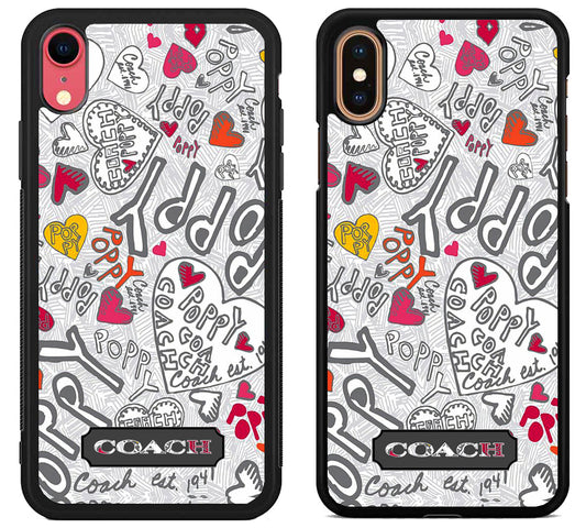 Coach Poppy Cover iPhone X | XS | XR | XS Max Case