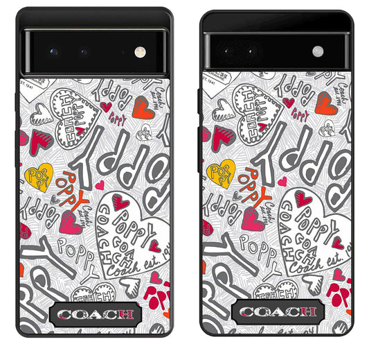 Coach Poppy Cover Google Pixel 6 | 6A | 6 Pro Case