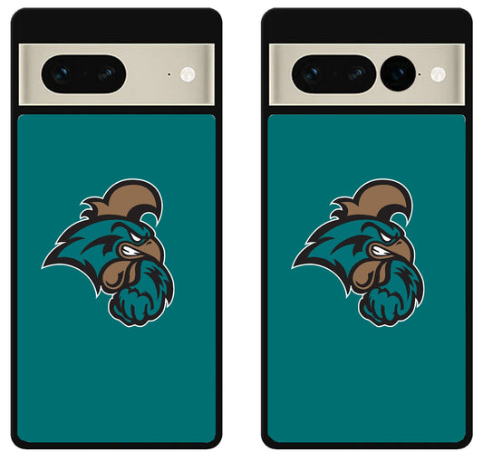 Coastal Carolina Chanticleers Logo Google Pixel 7 | 7 Pro Case
