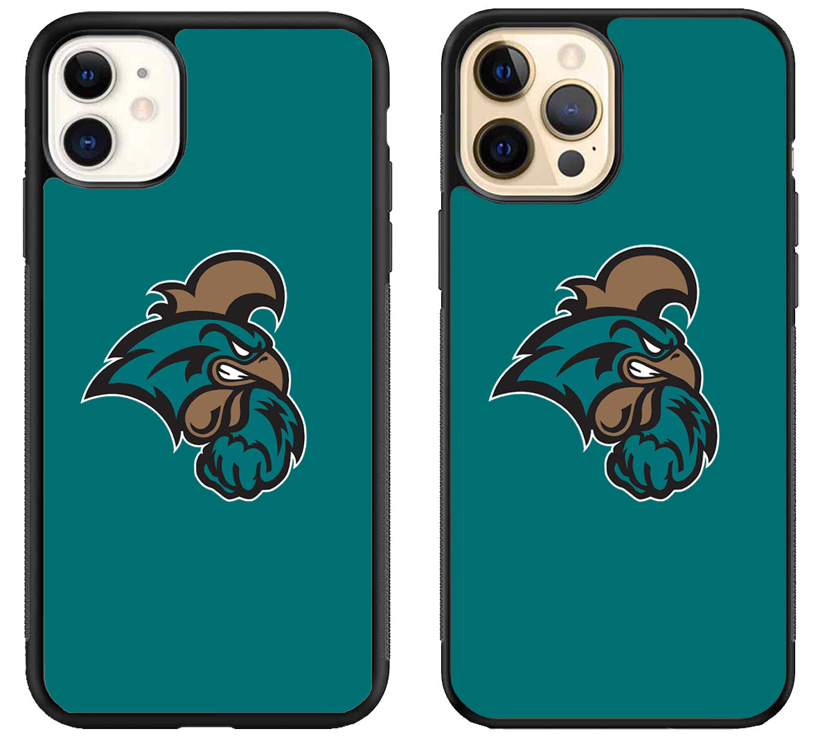 Coastal Carolina Chanticleers Logo iPhone 12 | 12 Mini | 12 Pro | 12 Pro Max Case