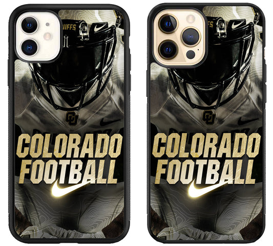Colorado Buffaloes Football iPhone 12 | 12 Mini | 12 Pro | 12 Pro Max Case