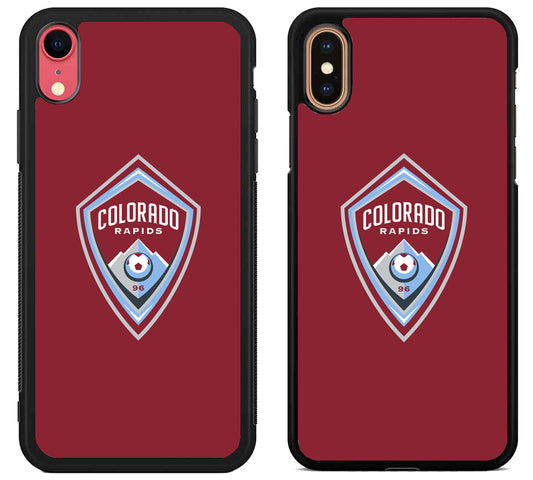 Colorado Rapids Logo Red iPhone X | XS | XR | XS Max Case