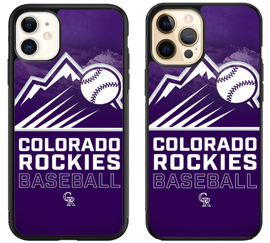 Colorado Rockies Baseball iPhone 12 | 12 Mini | 12 Pro | 12 Pro Max Case