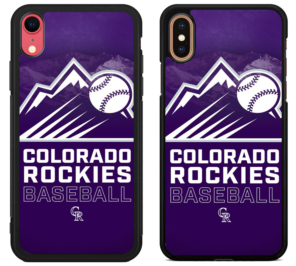 Colorado Rockies Baseball iPhone X | XS | XR | XS Max Case