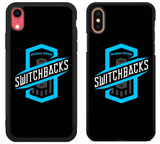 Colorado Springs Switchbacks Logo iPhone X | Xs | Xr | Xs Max Case