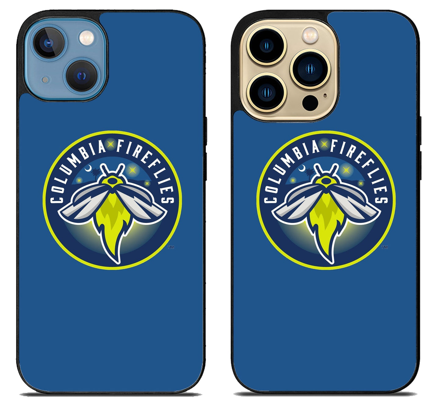 Columbia Fireflies Logo iPhone 14 | 14 Plus | 14 Pro | 14 Pro Max Case