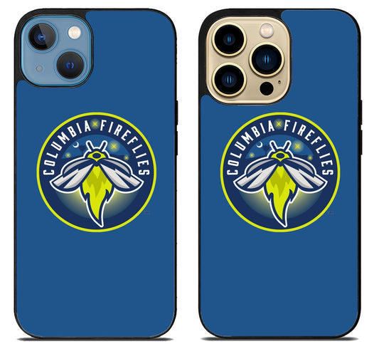 Columbia Fireflies Logo iPhone 14 | 14 Plus | 14 Pro | 14 Pro Max Case