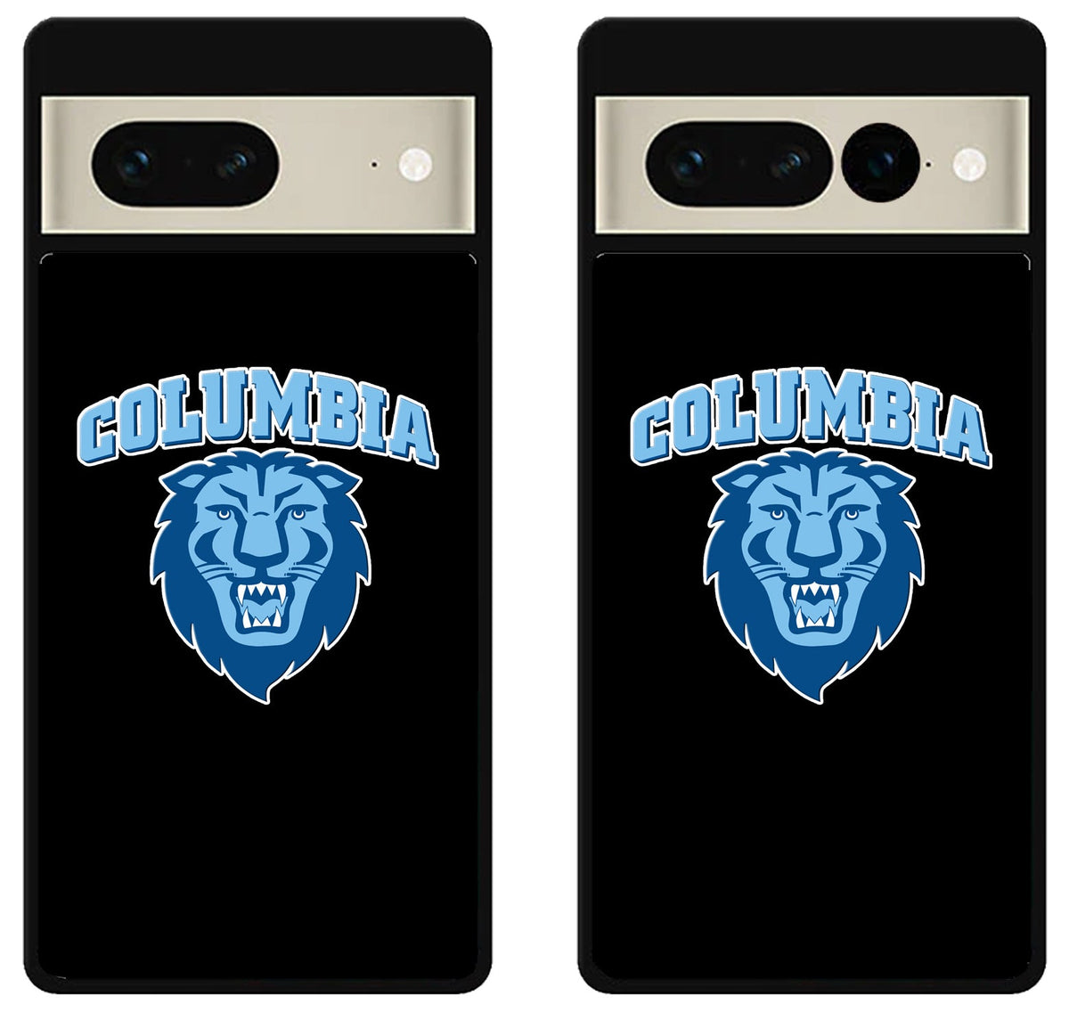 Columbia Lions Black Google Pixel 7 | 7 Pro Case