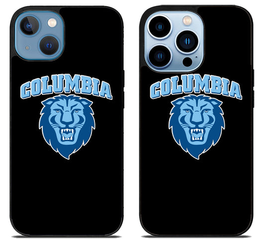 Columbia Lions Black iPhone 13 | 13 Mini | 13 Pro | 13 Pro Max Case