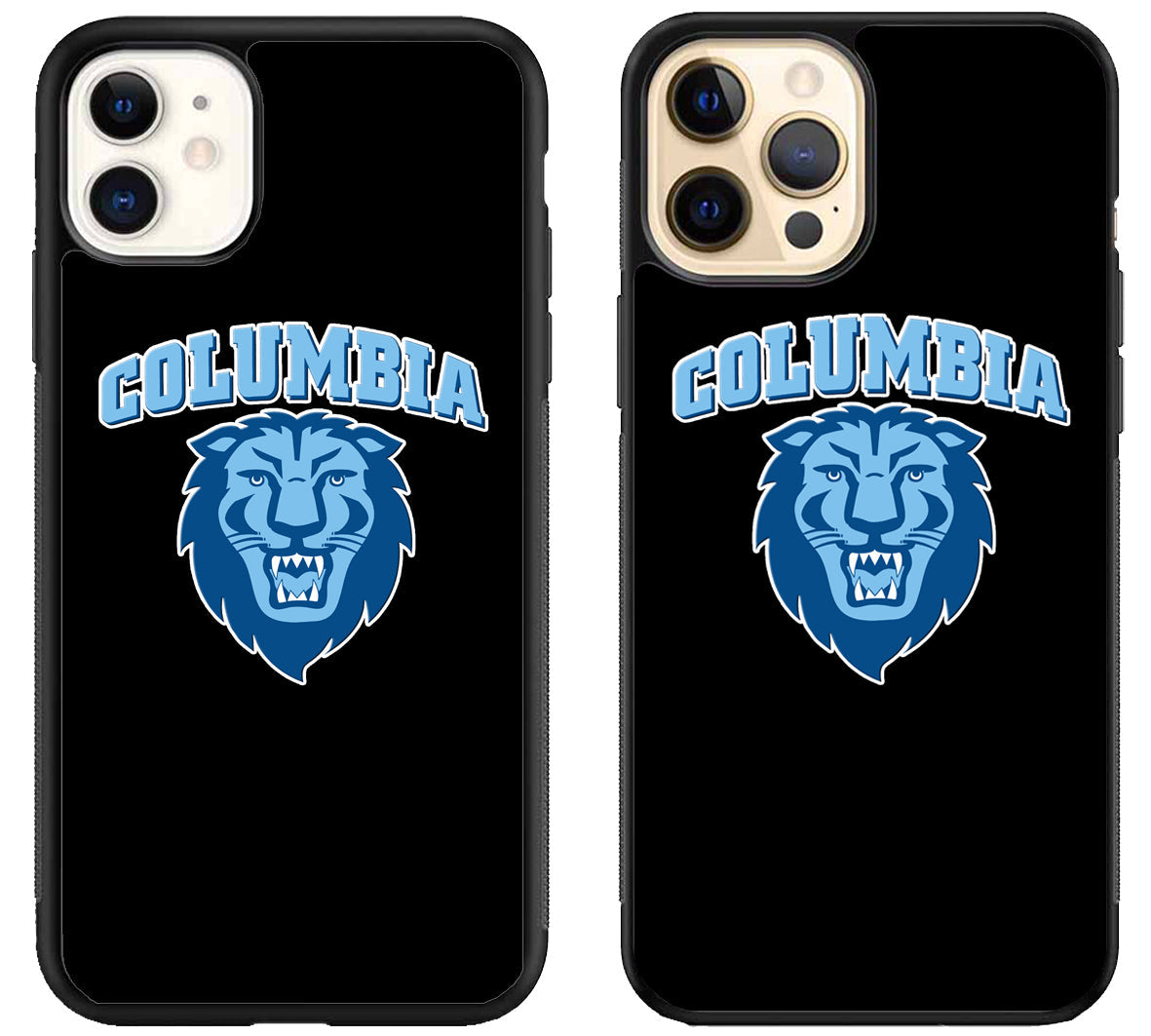 Columbia Lions Black iPhone 12 | 12 Mini | 12 Pro | 12 Pro Max Case