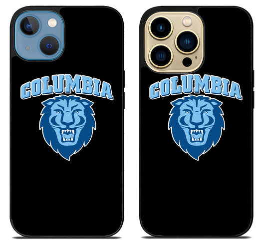 Columbia Lions Black iPhone 14 | 14 Plus | 14 Pro | 14 Pro Max Case