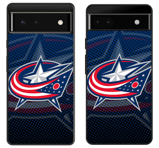 Columbus Blue Jackets Background Google Pixel 6 | 6A | 6 Pro Case