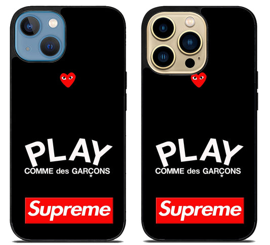 Comme Des Garcons Play iPhone 14 | 14 Plus | 14 Pro | 14 Pro Max Case