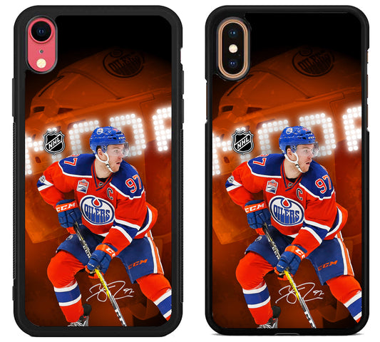 Connor mcdavid NHL Edmonton Oilers iPhone X | XS | XR | XS Max Case