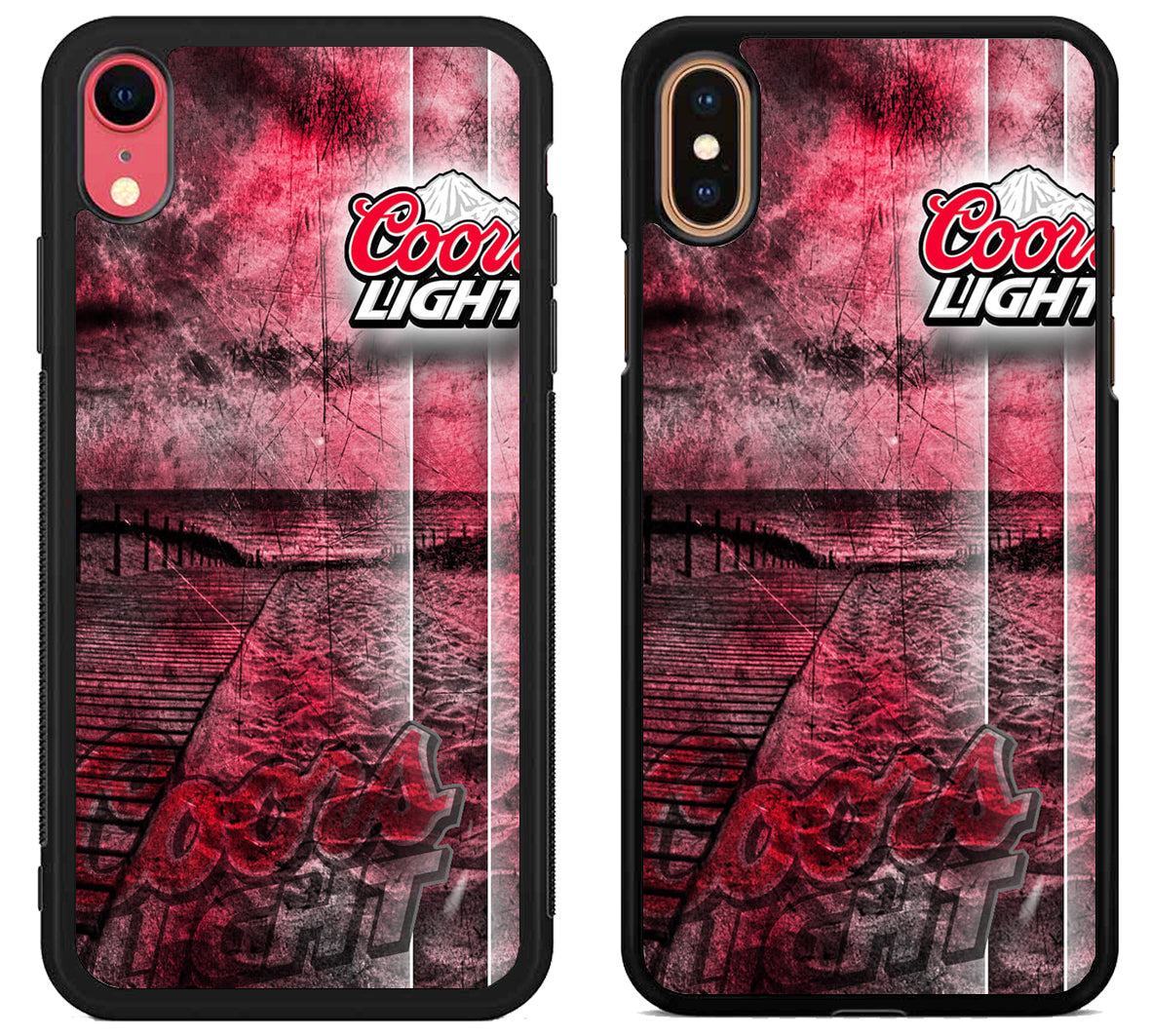 Coors Light Background iPhone X | XS | XR | XS Max Case