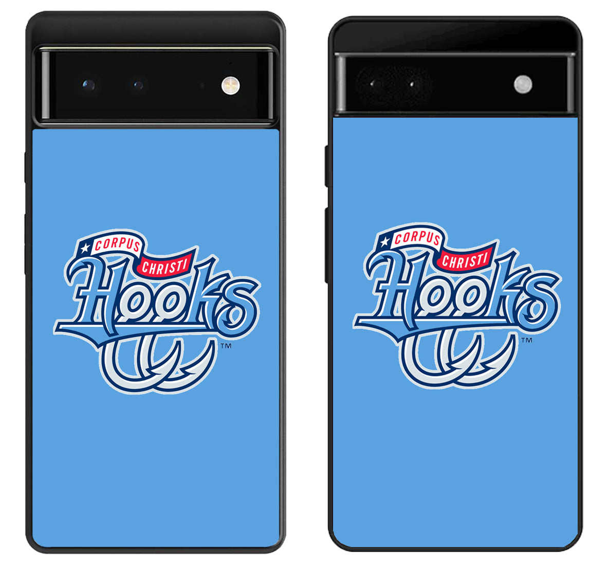 Corpus Christi Hooks Logo Google Pixel 6 | 6A | 6 Pro Case