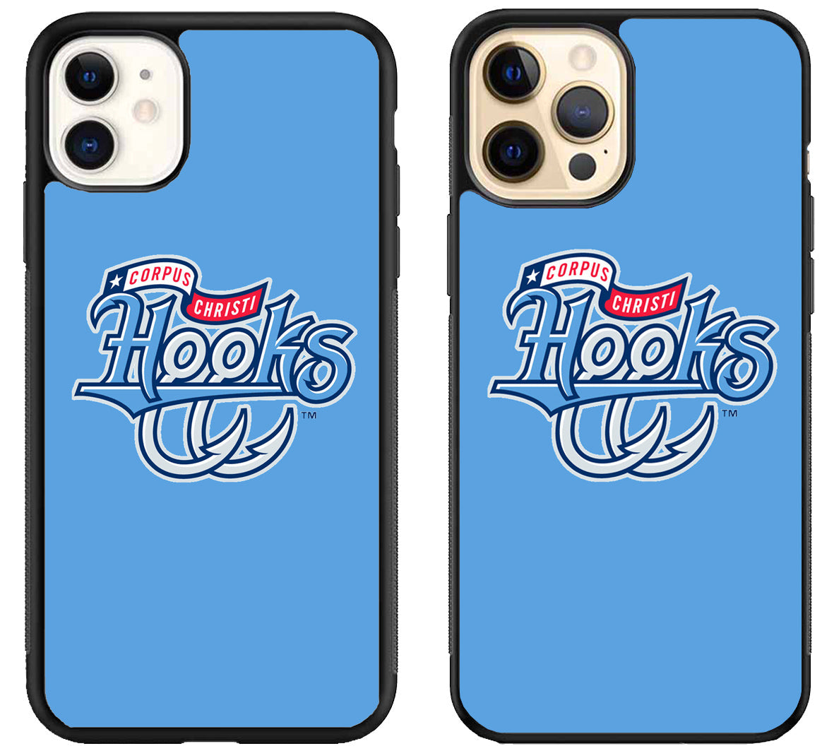 Corpus Christi Hooks Logo iPhone 12 | 12 Mini | 12 Pro | 12 Pro Max Case