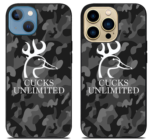 Cuck Unlimited Camo iPhone 14 | 14 Plus | 14 Pro | 14 Pro Max Case