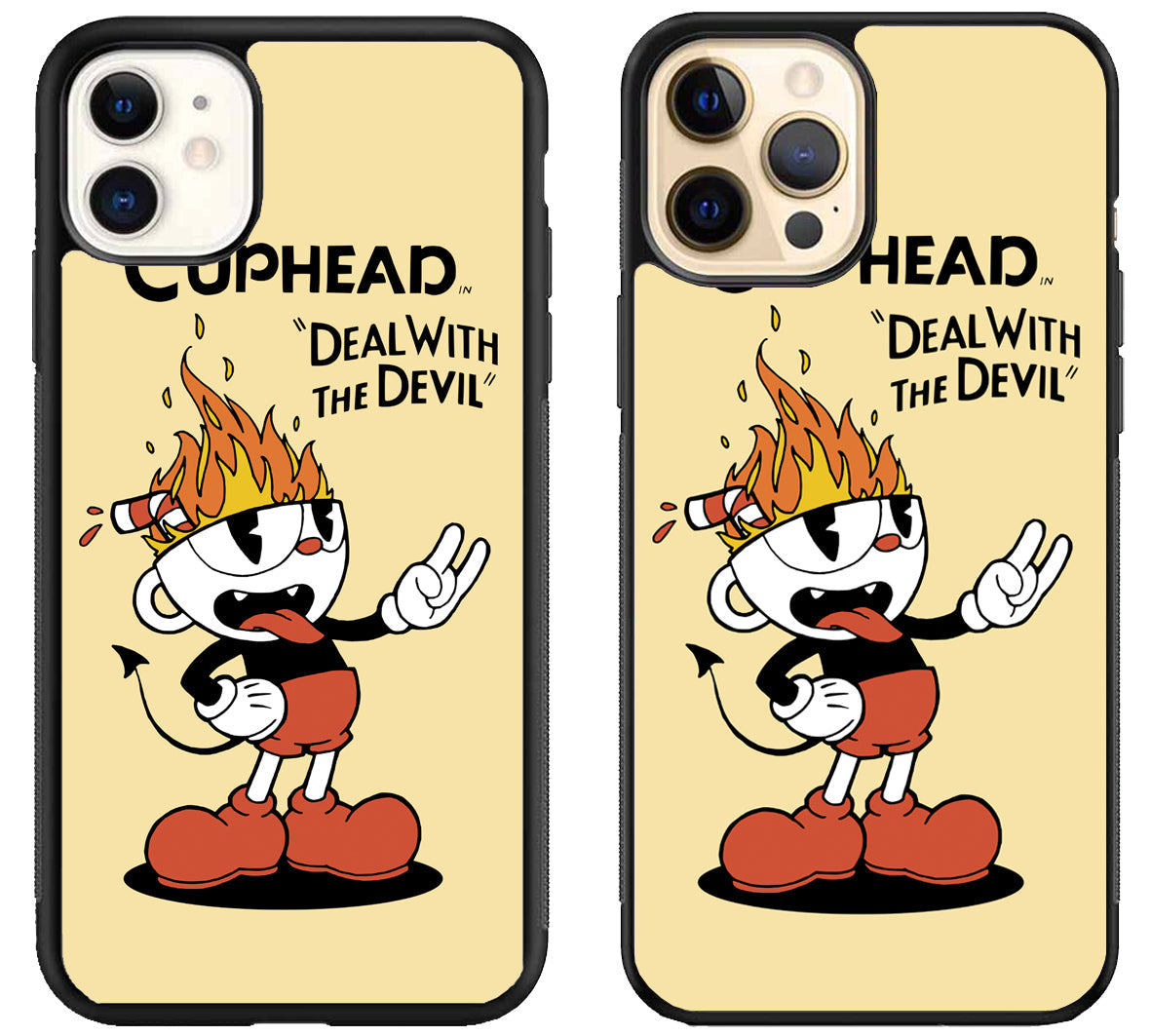 Cuphead Deal With the Devil iPhone 12 | 12 Mini | 12 Pro | 12 Pro Max Case