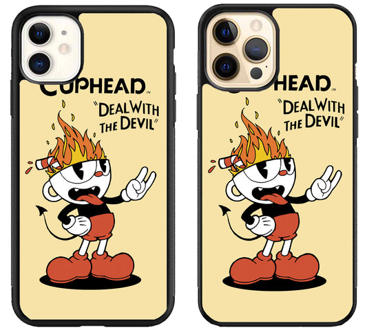 Cuphead Deal With the Devil iPhone 12 | 12 Mini | 12 Pro | 12 Pro Max Case