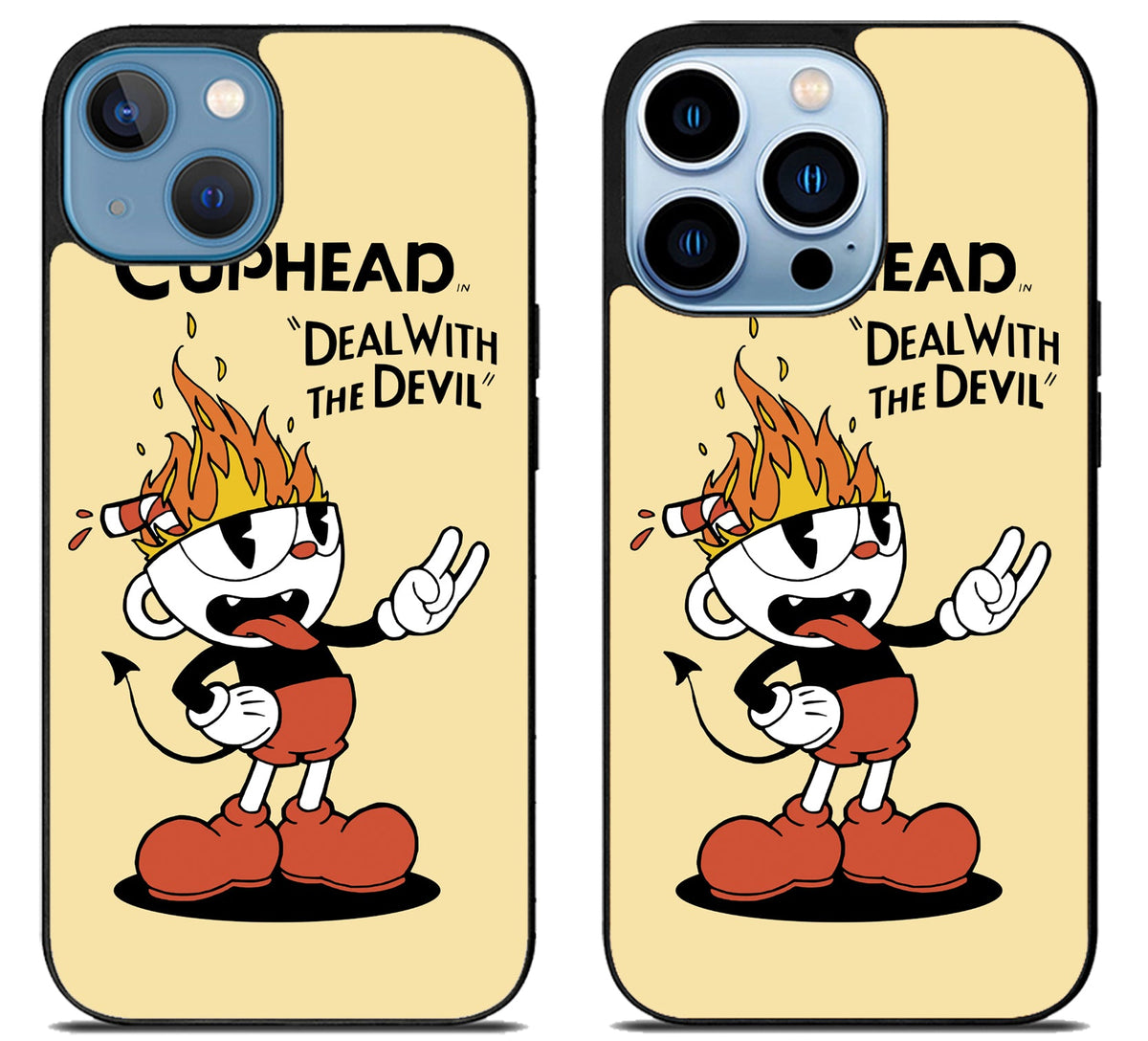 Cuphead Deal With the Devil iPhone 13 | 13 Mini | 13 Pro | 13 Pro Max Case
