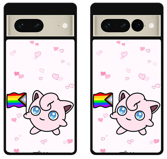 Cute Jigglypuff Pokemon Google Pixel 7 | 7 Pro Case