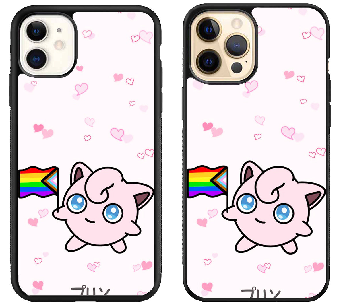 Cute Jigglypuff Pokemon iPhone 12 | 12 Mini | 12 Pro | 12 Pro Max Case